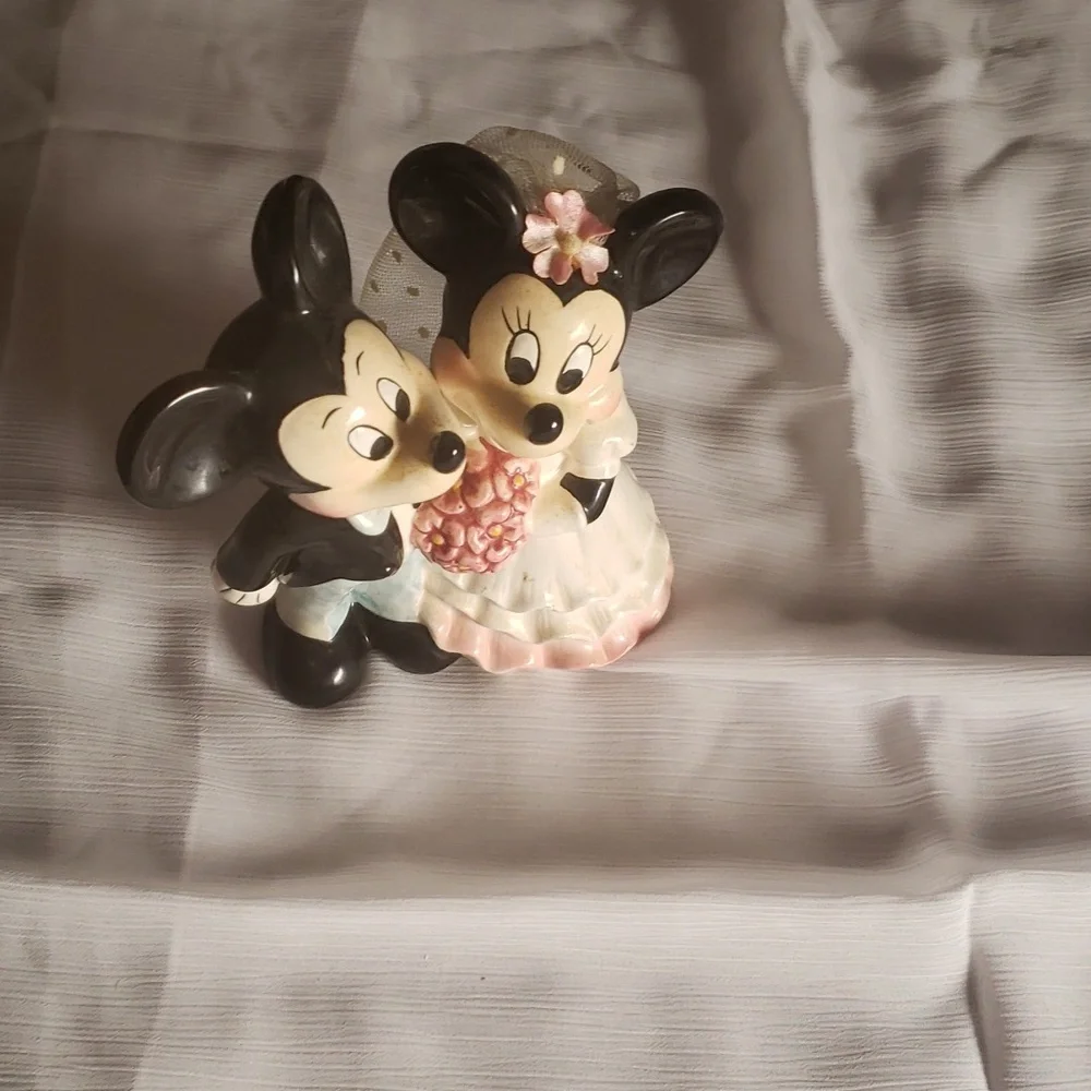Mickey& Mini Cake Topper for Wedding or Bridal Shower